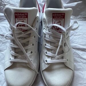 adidas Kids Shoes - White and Red